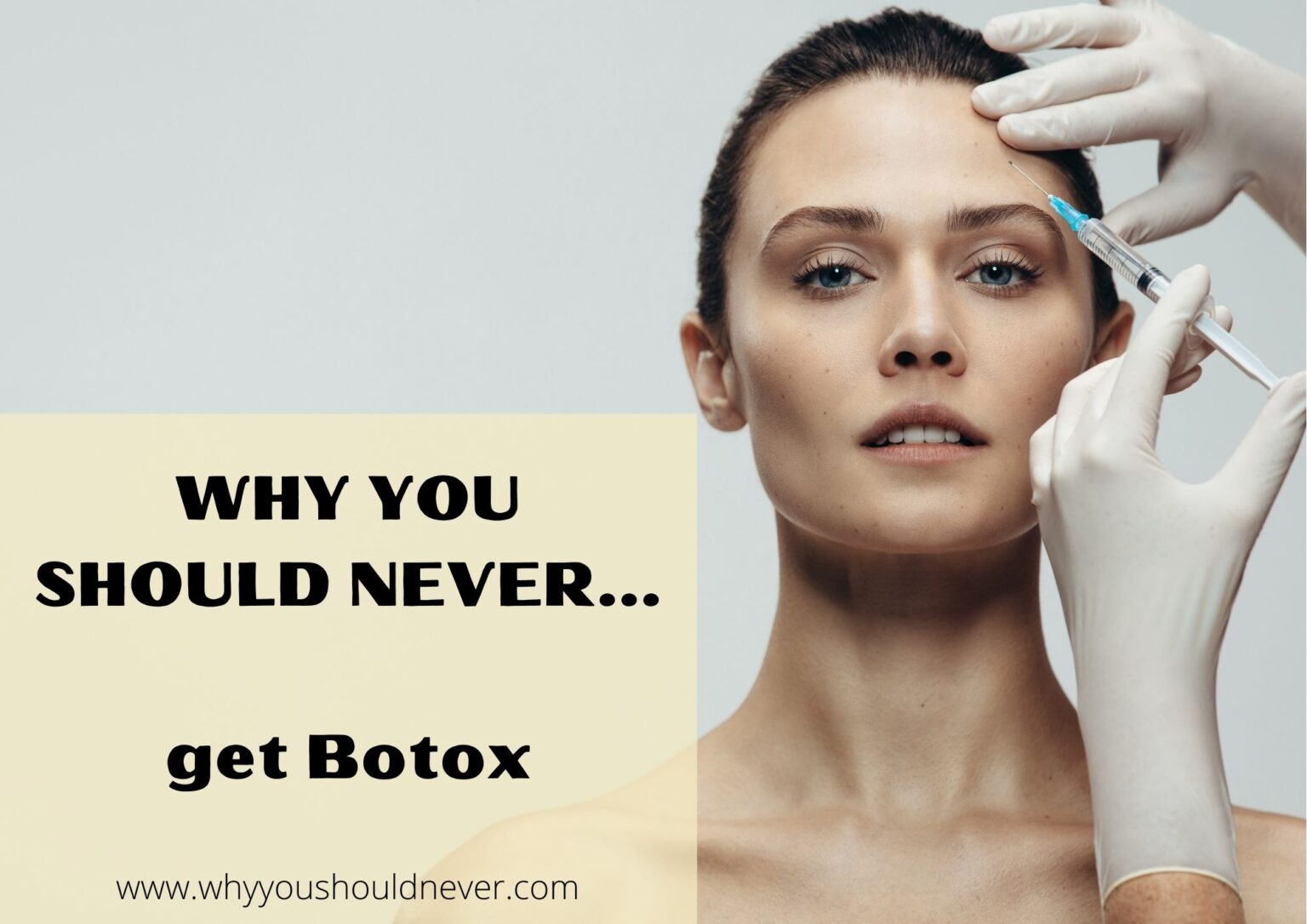 Why You Should Never Get Botox – Why You Should Never…