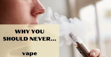 Why you should never vape