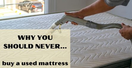 Why you should never buy a used mattress