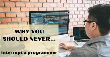 Why You Should Never Interrupt A Programmer