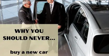 Why you should never buy a new car