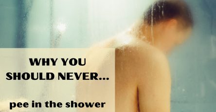 Why you should never pee in the shower