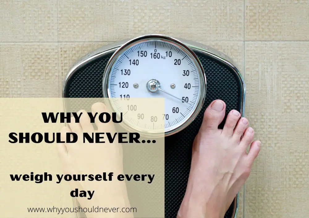 Why you should never weigh yourself every day