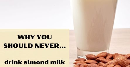 Why You Should Never Drink Almond Milk