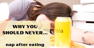 Why You Should Never Nap After Eating