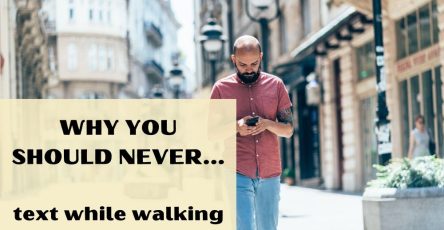 Why You Should Never Text While Walking