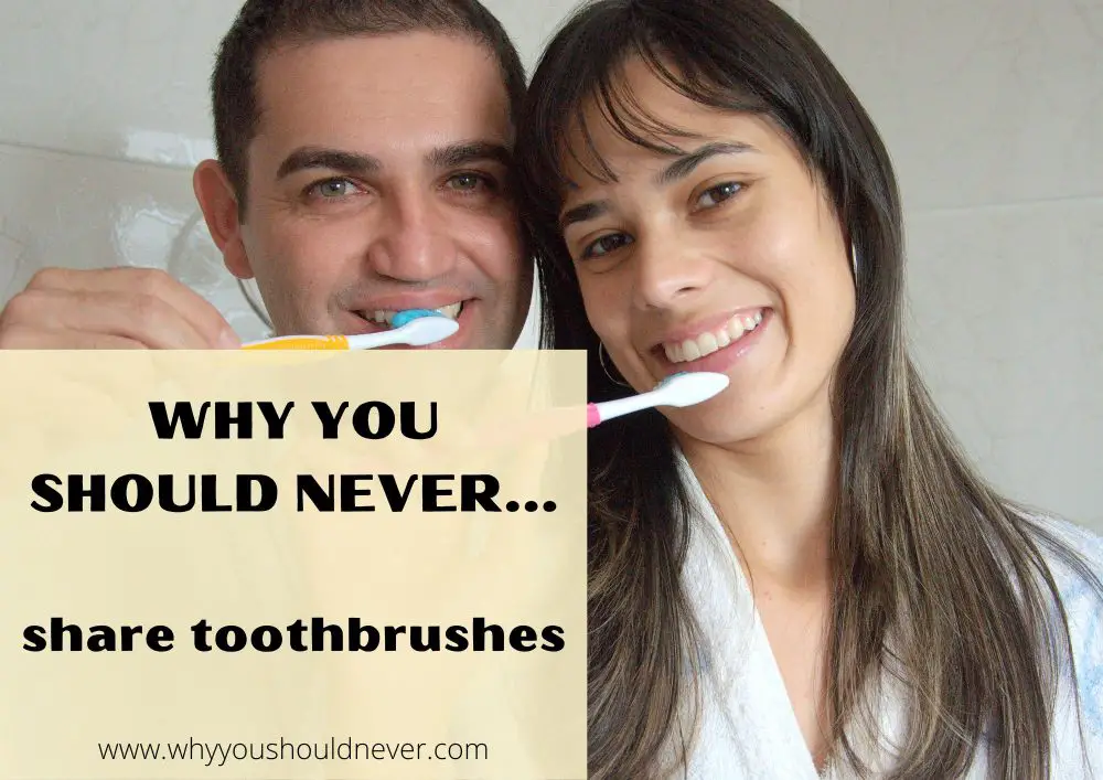 Why You Should Never Share Toothbrushes Why You Should Never