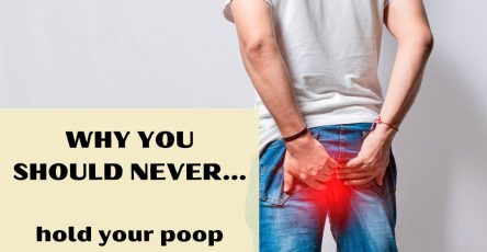 Why You Should Never Hold Your Poop