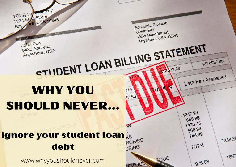 Why You Should Never Ignore Your Student Loan Debt