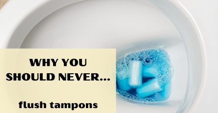 Why You Should Never Flush Tampons