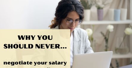 Why You Should Never Negotiate Your Salary Over Email